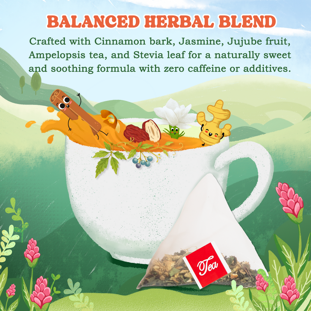 Brewed cup of ginger tea