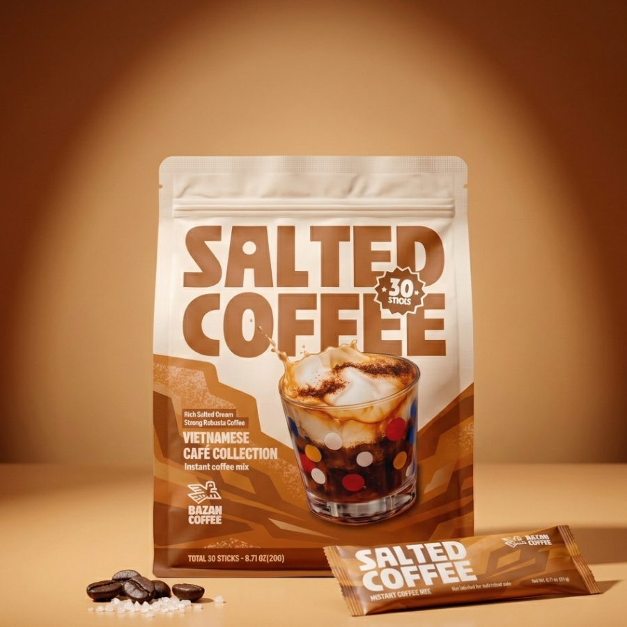 Salted coffee blend pack